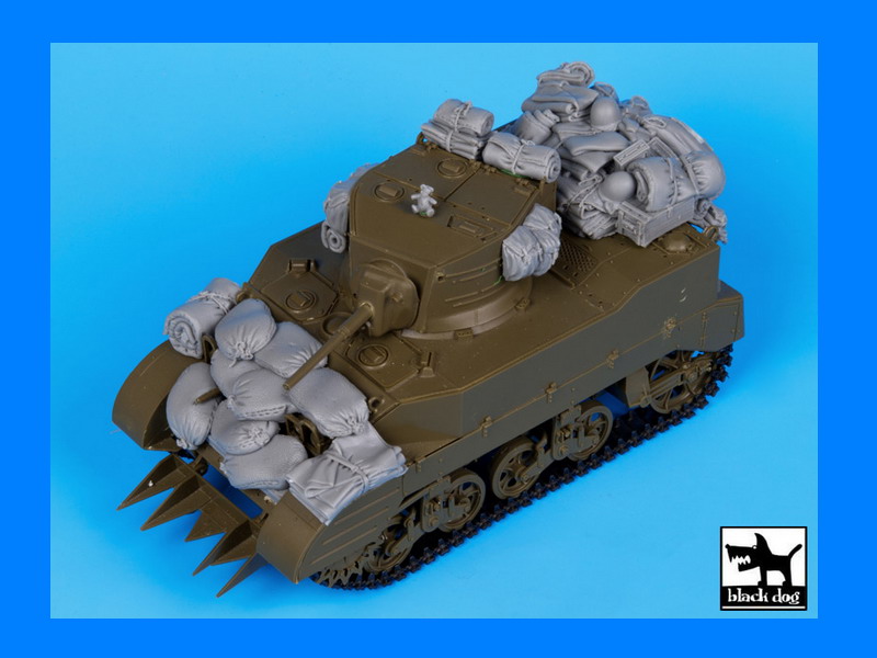 T35056 M5A1 Accessories set 1/35